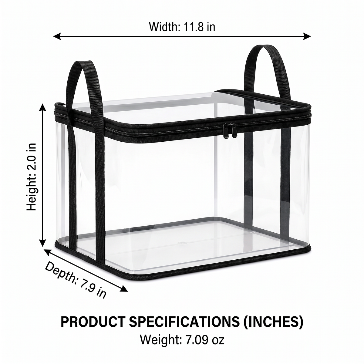 Extra-Large Clear Storage Bags